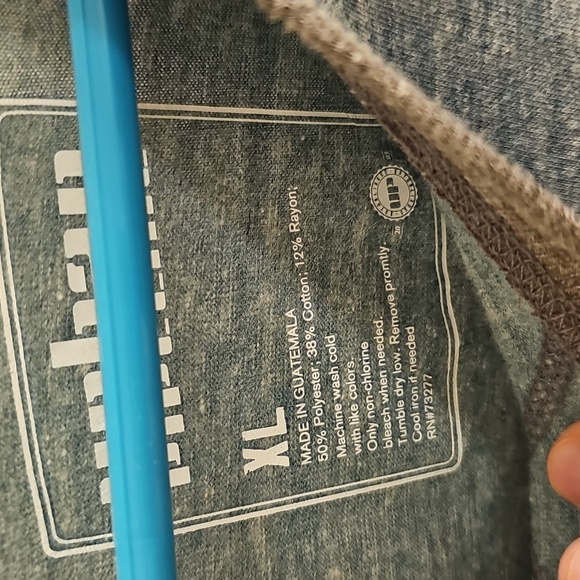 Urban Pipeline Heather Gray & Green Shirt - Picture 3 of 3